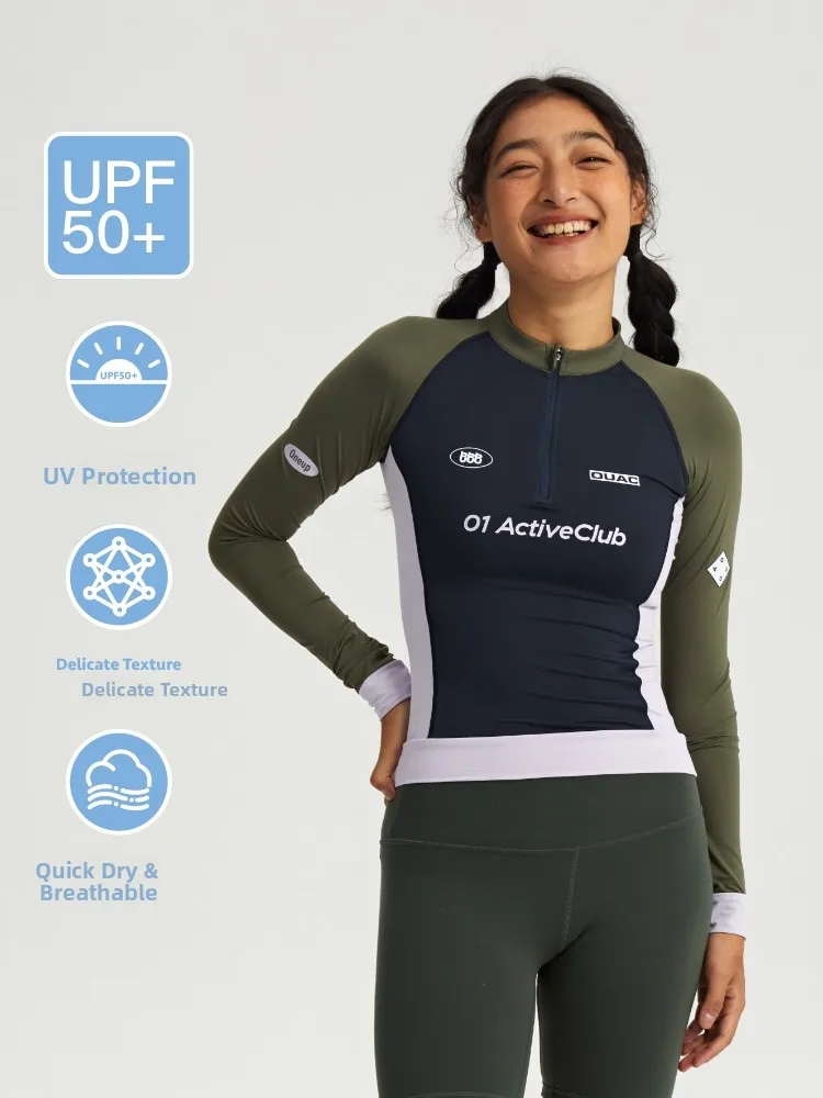 Oneup UPF50 Women's Long Sleeve Cycling Top Tight Fit Quick Dry Sportswear Sunscreen T-Shirt Casual Straight Cut Polyester Sp...
Oneup UPF50 Women's Long Sleeve Cycling Top Tight Fit Quick Dry Sportswear Sunscreen T-Shirt Casual Straight Cut Polyester Sp...
