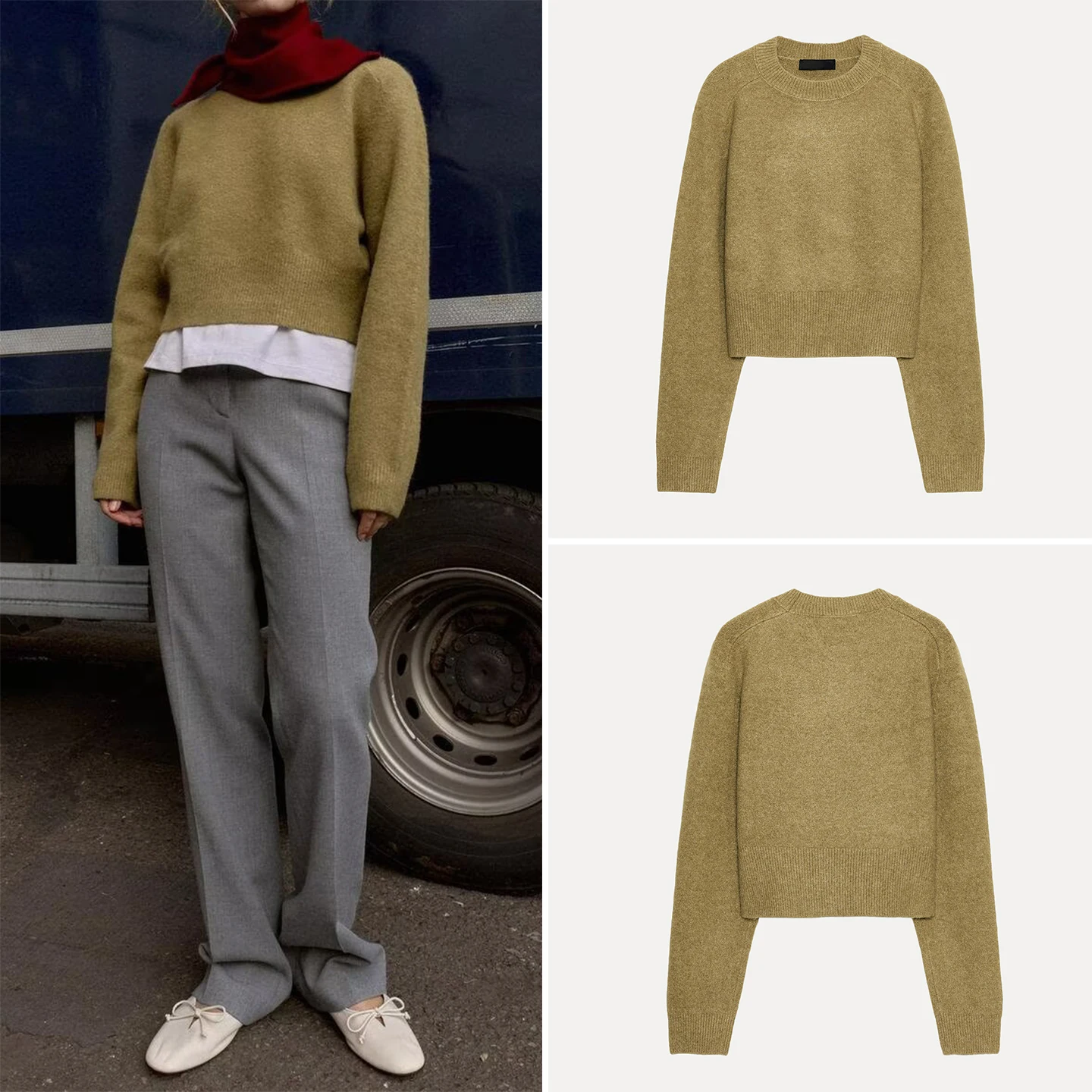 Z женский мягкий вязаный пуловер irt Faionable Ele Sle, Новое поступление 2023, свободный крой, длинный све, круглый Ne
Z женский мягкий вязаный пуловер irt Faionable Ele Sle, Новое поступление 2023, свободный крой, длинный све, круглый Ne