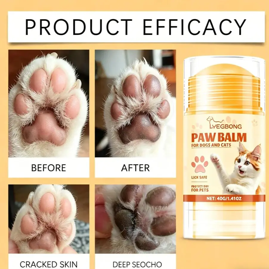 Moisturizing Paw & Nose Balm for Pets – Repair Dry Cracked Paws, Lick Safe Cat & Dog Care Supplies, Perfect for Teddy, Bichon,
Moisturizing Paw & Nose Balm for Pets – Repair Dry Cracked Paws, Lick Safe Cat & Dog Care Supplies, Perfect for Teddy, Bichon,