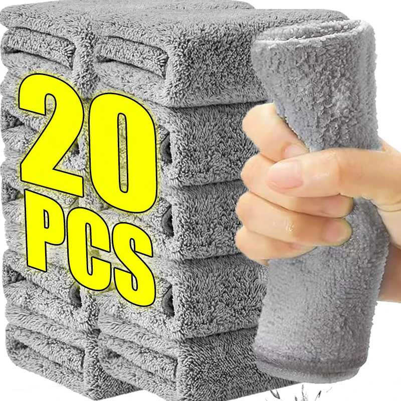 Gray Bamboo Charcoal Dishcloth Thickened Super Absorbent Dishcloth Anti-grease Kitchen Wiping Rags Microfiber Cleaning Cloths
Gray Bamboo Charcoal Dishcloth Thickened Super Absorbent Dishcloth Anti-grease Kitchen Wiping Rags Microfiber Cleaning Cloths