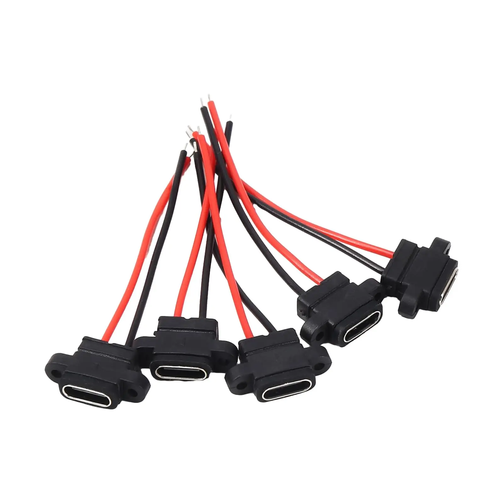 Type-C Female Chassis 2 Pin Type-C Female Socket Connector Waterproof Jack Charging Port 3A USB-C Charger Plug Socket 10CM
Type-C Female Chassis 2 Pin Type-C Female Socket Connector Waterproof Jack Charging Port 3A USB-C Charger Plug Socket 10CM