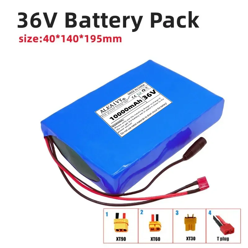 36V 10Ah 10S4P 18650 Lithium Battery Pack Built-in BMS for 500W 750W Skateboard Scooter Longboard, Commuting Tool Replacement
36V 10Ah 10S4P 18650 Lithium Battery Pack Built-in BMS for 500W 750W Skateboard Scooter Longboard, Commuting Tool Replacement