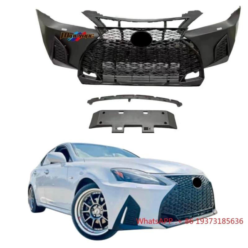 Kit Include Front Bumper Assembly With Grille for Lexus IS 2006-2012 Upgrade to 2021 Model Good Quality Kit for Is250 Is300
Kit Include Front Bumper Assembly With Grille for Lexus IS 2006-2012 Upgrade to 2021 Model Good Quality Kit for Is250 Is300