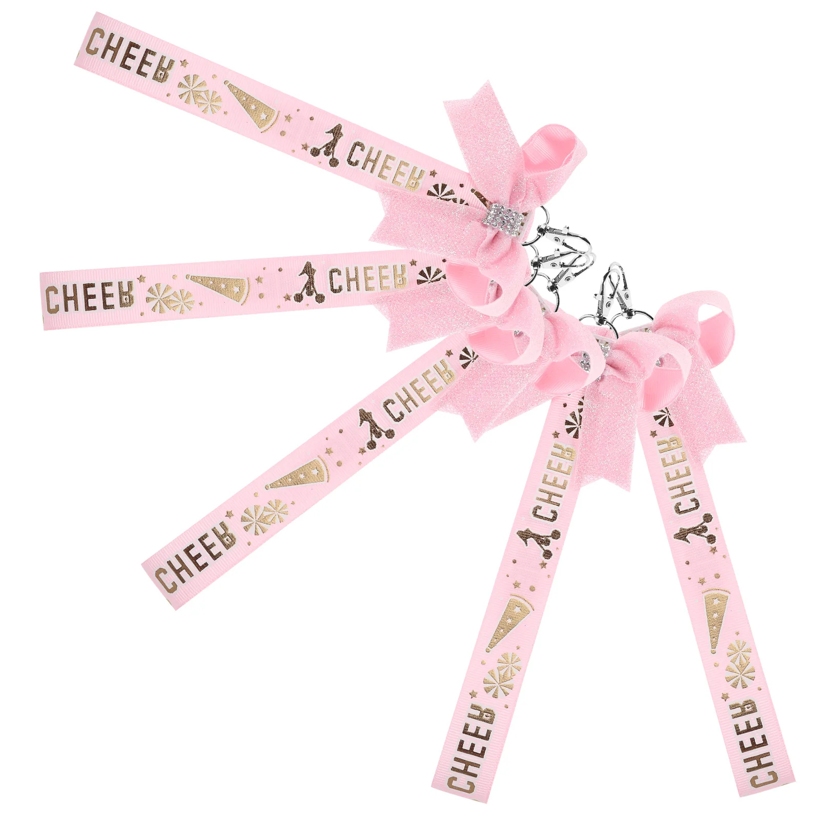 5 Pcs Keychain Bow Cheerleader Backpack Pendant Fob Bags Keyring Bulk Keychains Fabric Hanging Keyrings 
5 Pcs Keychain Bow Cheerleader Backpack Pendant Fob Bags Keyring Bulk Keychains Fabric Hanging Keyrings
