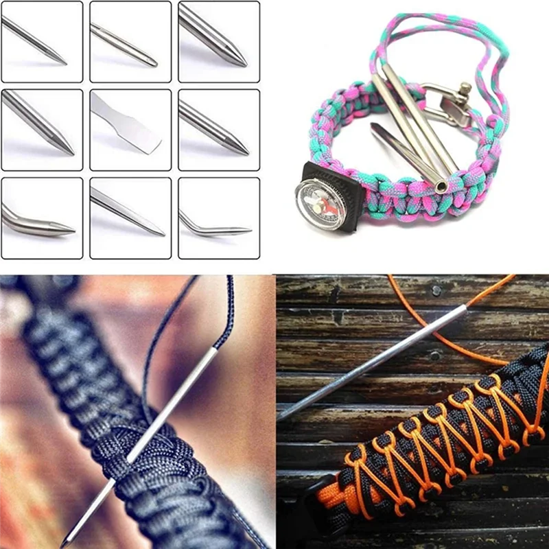 A84Z-Umbrella Rope Weaving Tool Set DIY Weaving Tool For Umbrella Needle Bracelet Umbrella Needle
A84Z-Umbrella Rope Weaving Tool Set DIY Weaving Tool For Umbrella Needle Bracelet Umbrella Needle