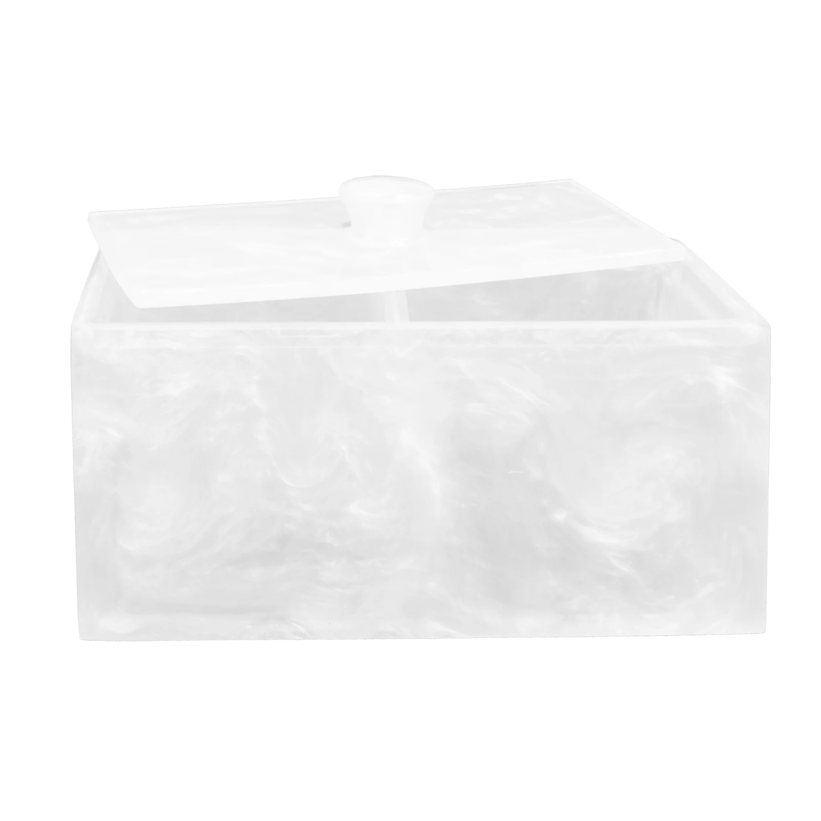 Resin Storage Box Makeup Cotton Organizer with Lid Dust-Proof Swab Container for Bathroom Travel Use
Resin Storage Box Makeup Cotton Organizer with Lid Dust-Proof Swab Container for Bathroom Travel Use
