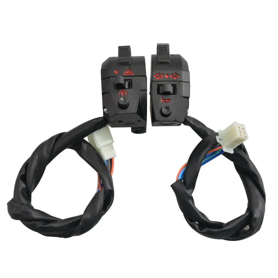 Motorcycle Handle Bar Switches for Sundiro Honda Jialing Dayun Lifan Haojin CG125 ZJ125 XF125 HJ125 Signal Control Dimmer Switch
Motorcycle Handle Bar Switches for Sundiro Honda Jialing Dayun Lifan Haojin CG125 ZJ125 XF125 HJ125 Signal Control Dimmer Switch