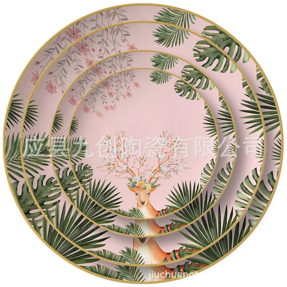 Creative Christmas plate ceramic plate rice plate fruit plate ceramic bowl plate set dinner plate sets plates set charger plates
Creative Christmas plate ceramic plate rice plate fruit plate ceramic bowl plate set dinner plate sets plates set charger plates