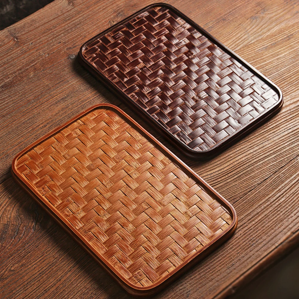 Handmade Bamboo Tray For Teacup Teapot Chinese Style Tea Ceremony Serving Tray Tea Table Supplies Rectangle Food Plate
Handmade Bamboo Tray For Teacup Teapot Chinese Style Tea Ceremony Serving Tray Tea Table Supplies Rectangle Food Plate