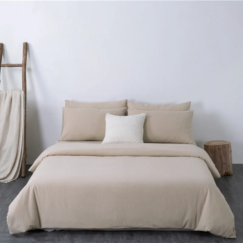 New Design 2023 Comfortable Fabric Solid Color Quilt Cover Set Double Bed Home Duvet Cover
New Design 2023 Comfortable Fabric Solid Color Quilt Cover Set Double Bed Home Duvet Cover