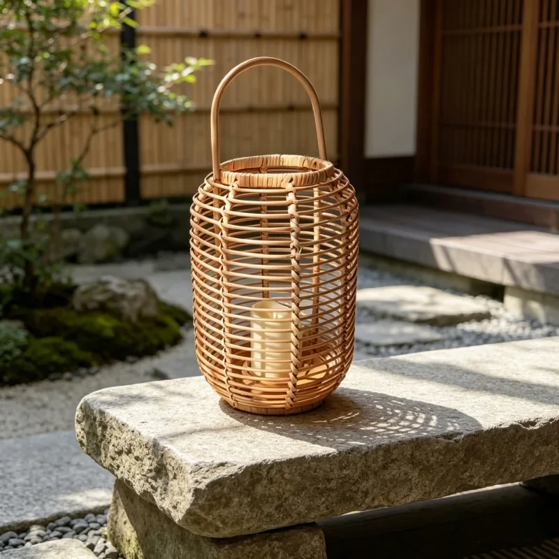Rattan Woven Wind Lamp 1pc Floor Desktop Candle Holder Handmade Natural Zen Tea Room Indoor Home Household Decoration Ornament
Rattan Woven Wind Lamp 1pc Floor Desktop Candle Holder Handmade Natural Zen Tea Room Indoor Home Household Decoration Ornament