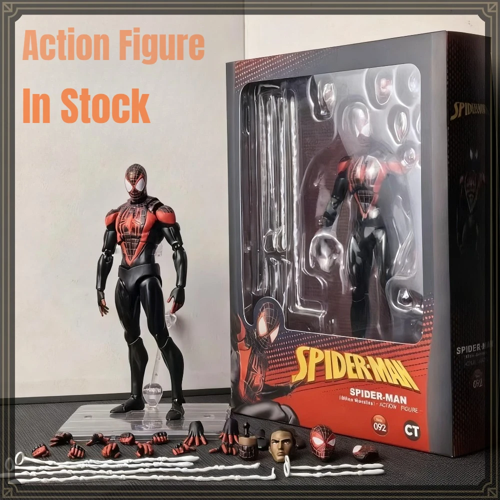 147 Symbiote and Ultimate Miles Morales Spider-Man 2 Figure Set CT Toys SH Figuarts PVC Articulated Models Collector Gifts
147 Symbiote and Ultimate Miles Morales Spider-Man 2 Figure Set CT Toys SH Figuarts PVC Articulated Models Collector Gifts