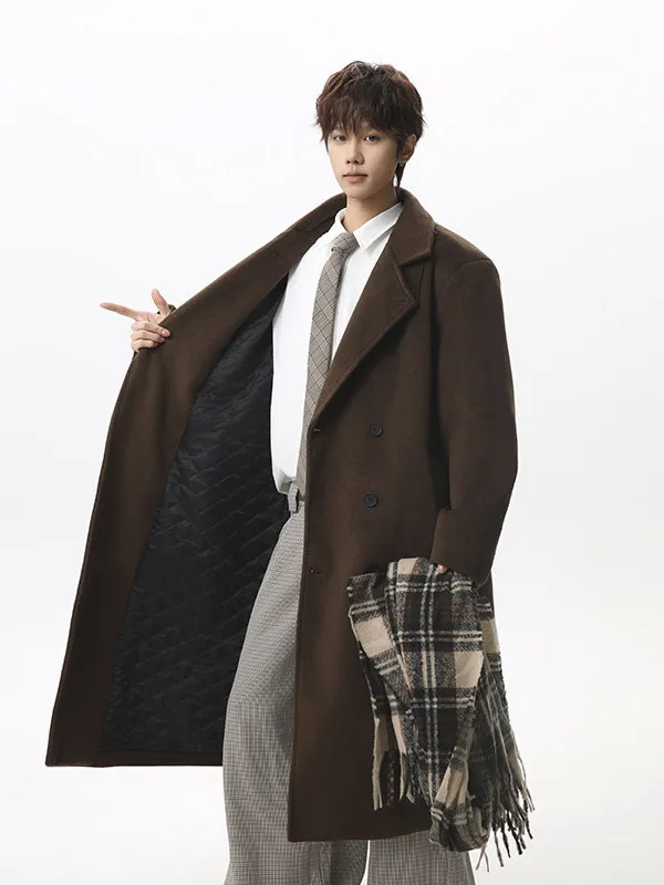 Пальто TANGZ Studio из корейской шерсти средней длины, молодежное, модное, зимнее, двубортное
Пальто TANGZ Studio из корейской шерсти средней длины, молодежное, модное, зимнее, двубортное