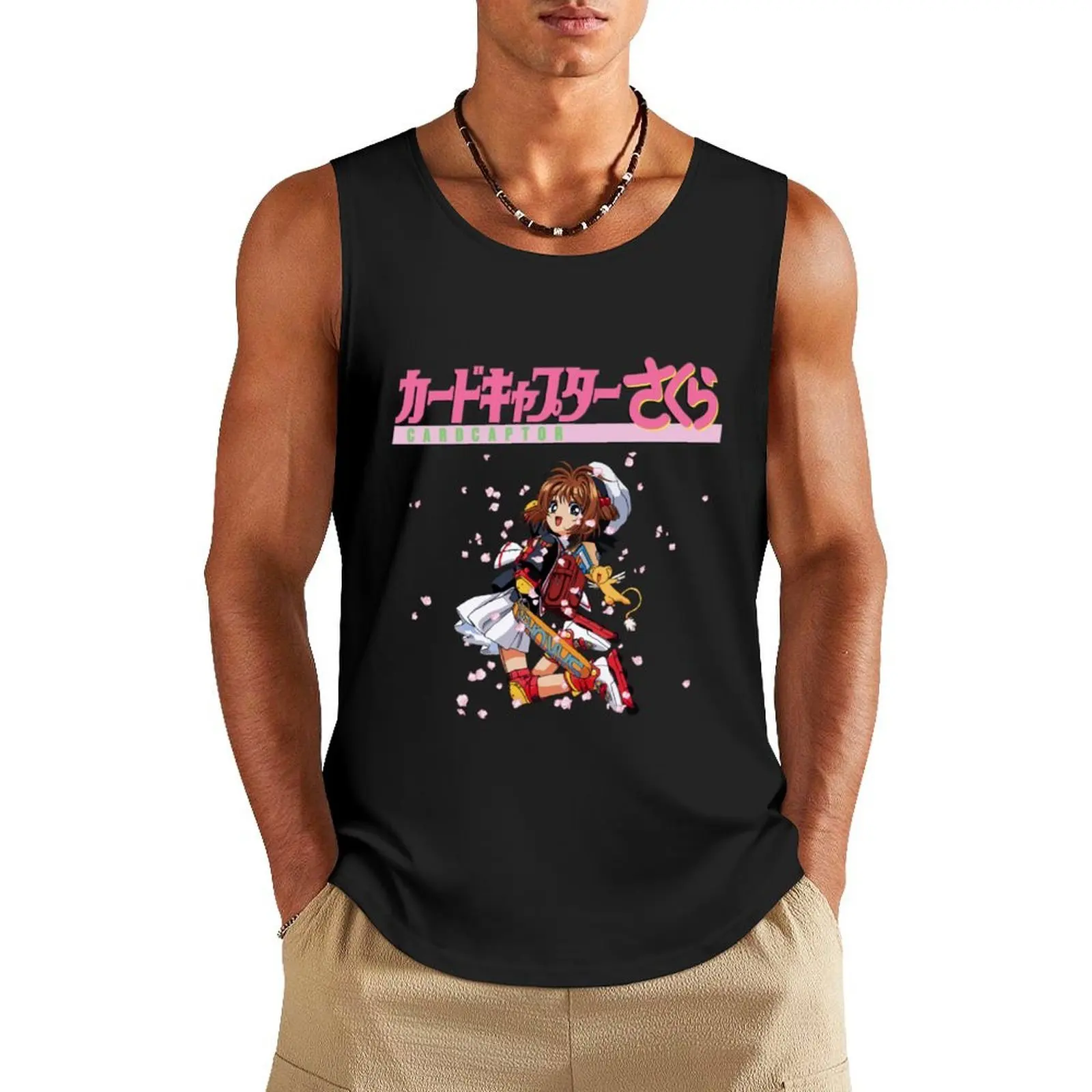 Cardcaptor Sakura Tank Top sleeveless t-shirts for men cute tops new in tops & t-shirt Men's t-shirts
Cardcaptor Sakura Tank Top sleeveless t-shirts for men cute tops new in tops & t-shirt Men's t-shirts