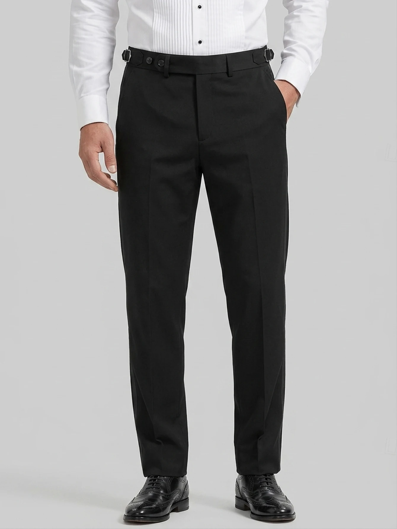 Men Business Suit Pants, 2026 Spring Summer New Italian Naples Trousers, Formal Dress Pants with Paris Buckles & Plain Buttons
Men Business Suit Pants, 2026 Spring Summer New Italian Naples Trousers, Formal Dress Pants with Paris Buckles & Plain Buttons