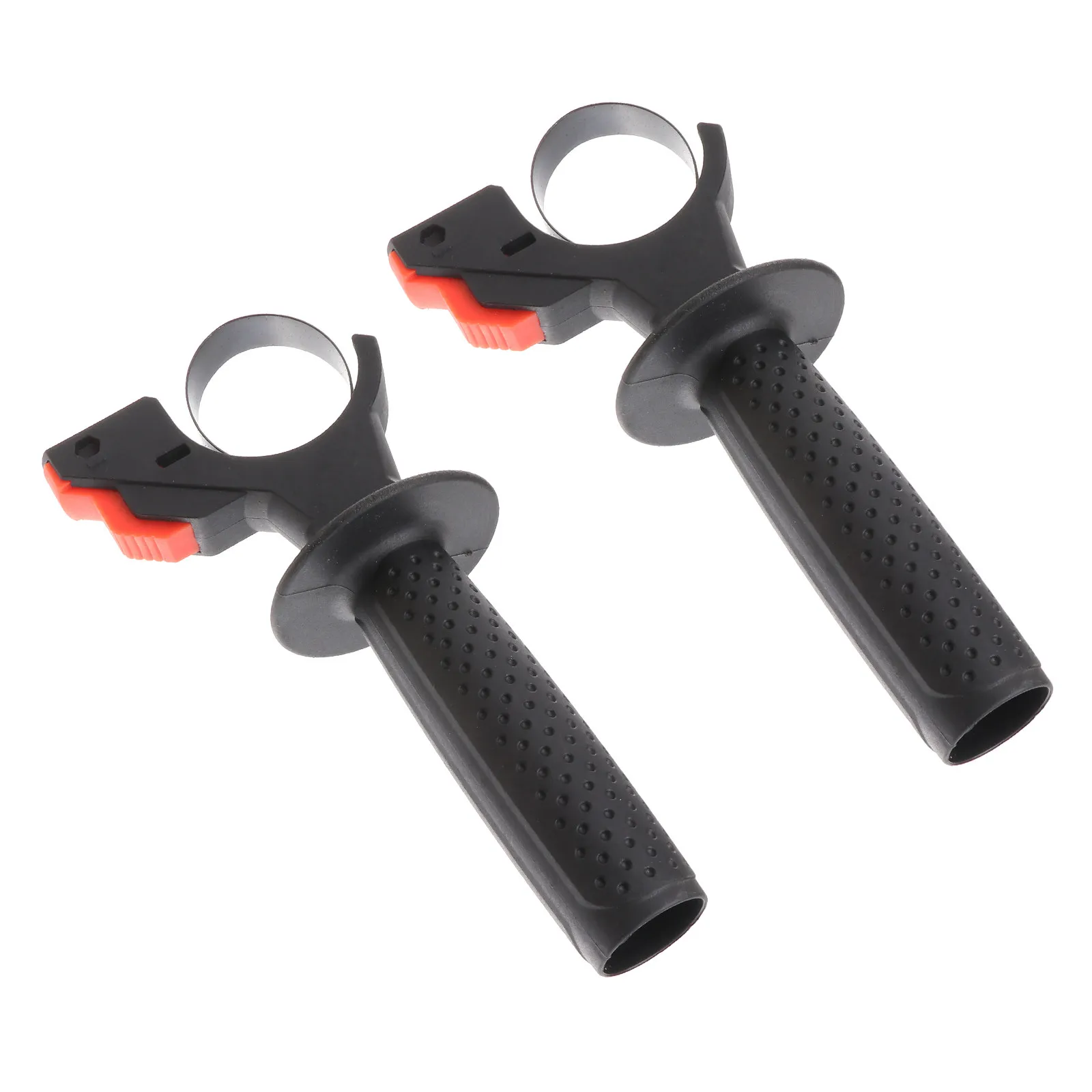 2Pcs Impact Drill Handle High Grade Plastic Ergonomic Compact Lightweight Front Auxiliary Handle for Electric Hammer Electric
2Pcs Impact Drill Handle High Grade Plastic Ergonomic Compact Lightweight Front Auxiliary Handle for Electric Hammer Electric