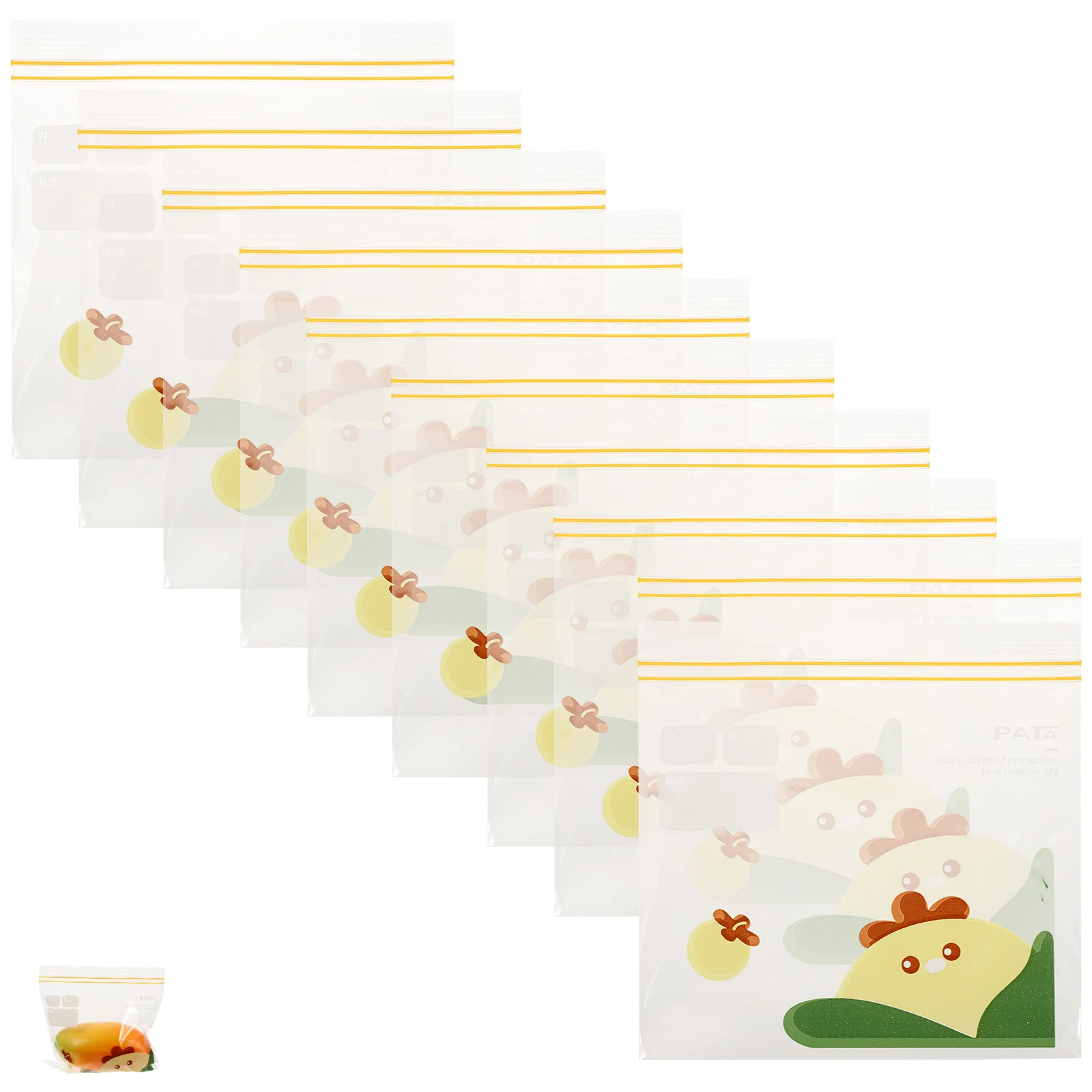 30 Pcs Freezer Sealed Storage Fresh Keeping Vegetable Vegetable Thickened Food Bags Fridge Fruit Bags Safe Reliable
30 Pcs Freezer Sealed Storage Fresh Keeping Vegetable Vegetable Thickened Food Bags Fridge Fruit Bags Safe Reliable