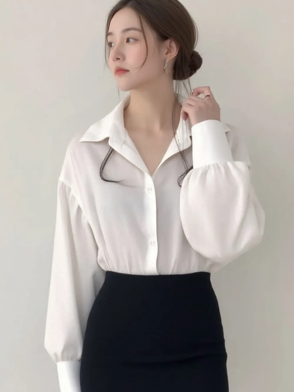 Рубашки женские стильные с отложным воротником и рукавами свободного покроя минималистичный S-3XL Harajuku шикарные весенне-осенние элегантные офисные женские топы
Рубашки женские стильные с отложным воротником и рукавами свободного покроя минималистичный S-3XL Harajuku шикарные весенне-осенние элегантные офисные женские топы