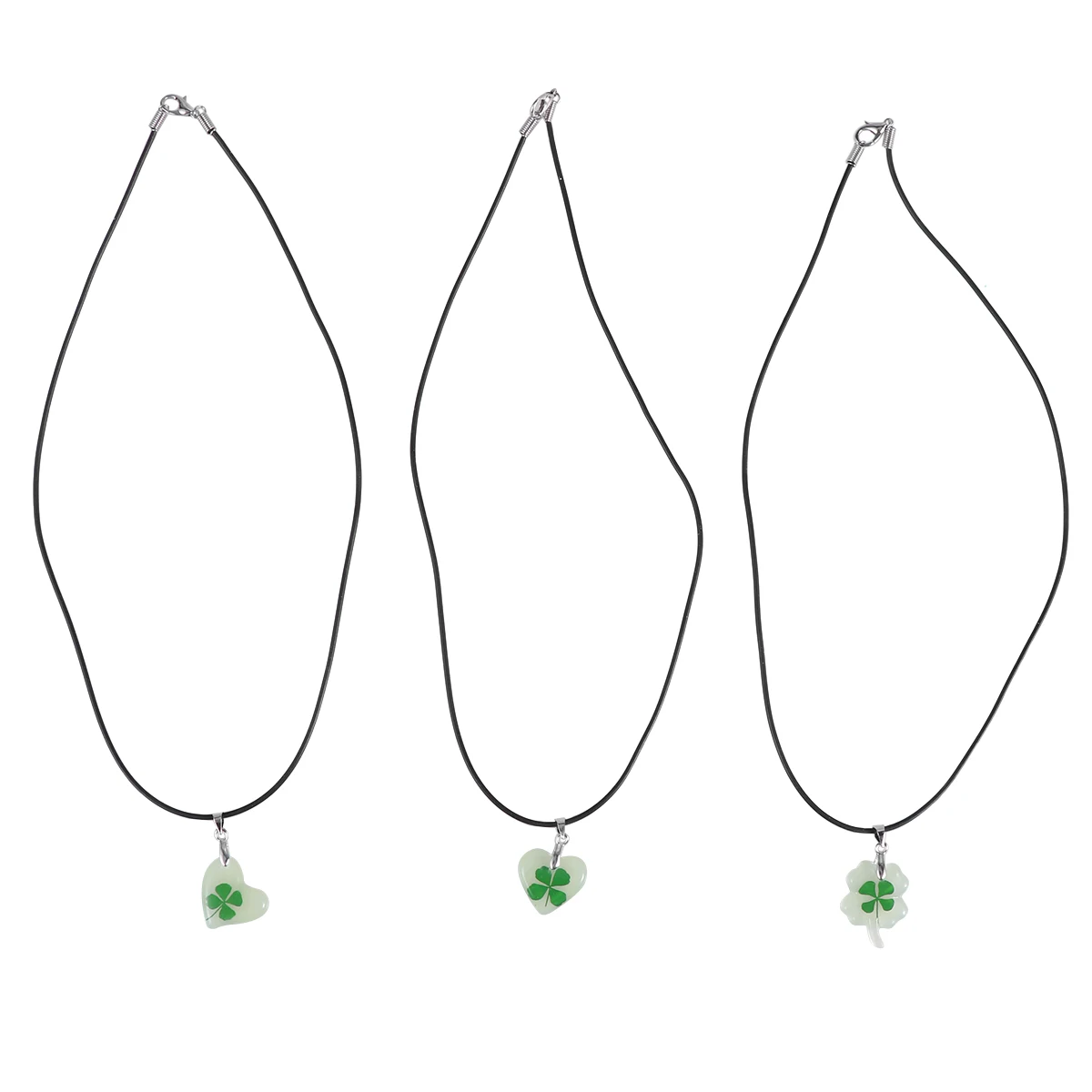 4pcs Luminous Couple Necklace Clover Pendant Special Occasion Gift Prom Party Church Wedding Jewelry Accessories
4pcs Luminous Couple Necklace Clover Pendant Special Occasion Gift Prom Party Church Wedding Jewelry Accessories