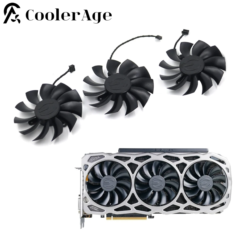 For EVGA GTX 1080 Ti FTW3 Video Card Fan 86MM PLA09215B12H GTX1080Ti Graphics Card Cooling Fan
For EVGA GTX 1080 Ti FTW3 Video Card Fan 86MM PLA09215B12H GTX1080Ti Graphics Card Cooling Fan