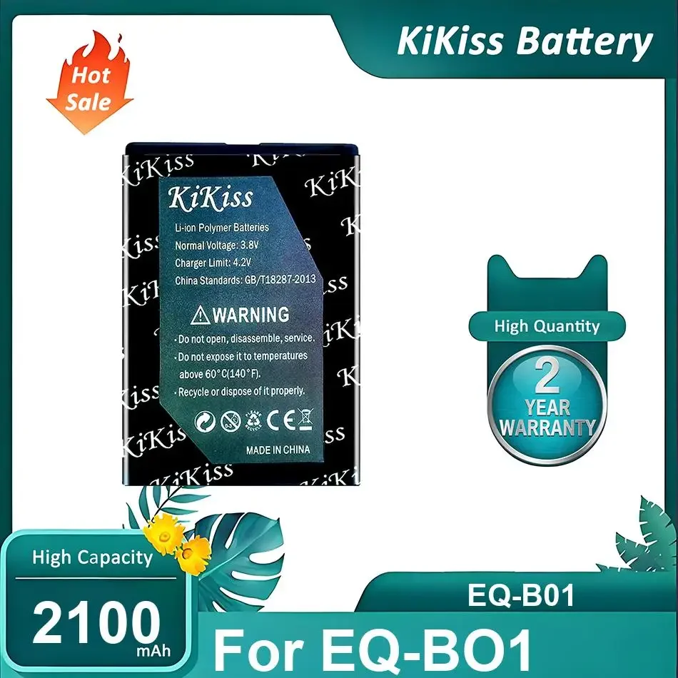 Durable Battery Fit For EQ-BO1,EQ-B01,2100mAh
Durable Battery Fit For EQ-BO1,EQ-B01,2100mAh