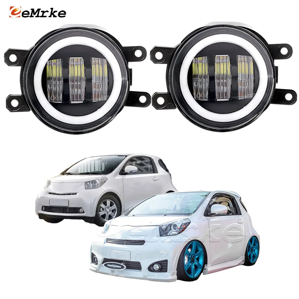 Автомобильные противотуманные фары в сборе для Toyota iQ Scion iQ KGJ10 2008-2020 с объективом + ангельские глазки DRL кольцо + желтый сигнал поворота
Автомобильные противотуманные фары в сборе для Toyota iQ Scion iQ KGJ10 2008-2020 с объективом + ангельские глазки DRL кольцо + желтый сигнал поворота