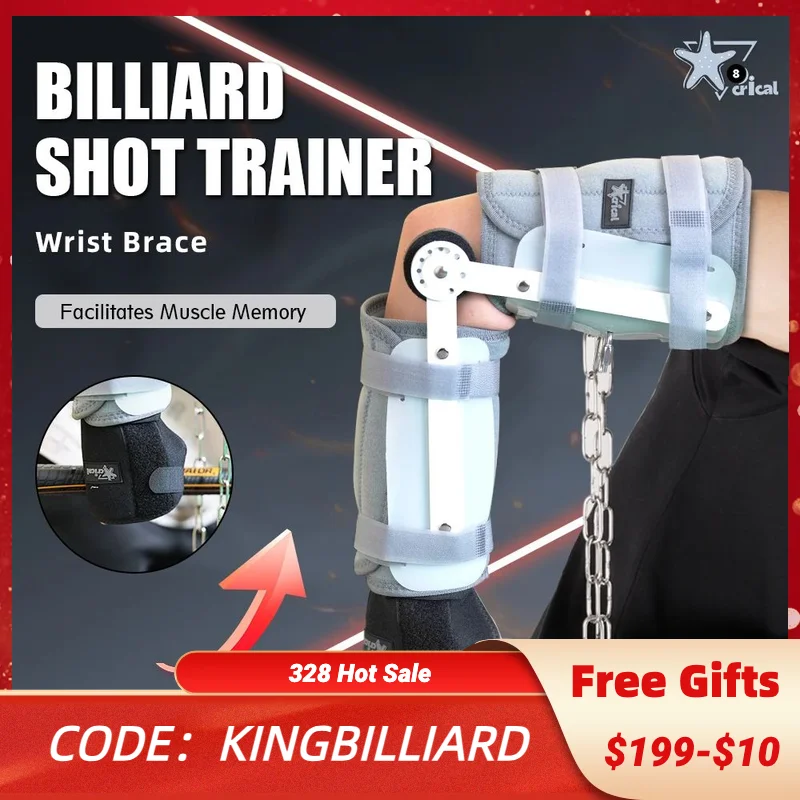 CRICAL Pool Snooker Training Cue Arm And Wrist Integrated Orthotics Appliance Left Right Hand Training Tool Billiard Accessories
CRICAL Pool Snooker Training Cue Arm And Wrist Integrated Orthotics Appliance Left Right Hand Training Tool Billiard Accessories