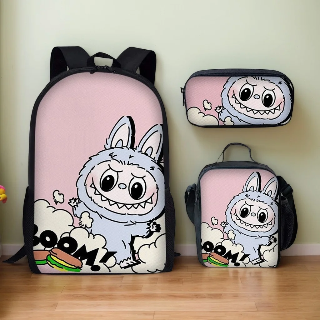 Children Labubu 3 in 1 School Backpack Set-Waterproof Casual Bookbag+Shoulder Bag+Pencil Case Casual Daypack for Boys Girls
Children Labubu 3 in 1 School Backpack Set-Waterproof Casual Bookbag+Shoulder Bag+Pencil Case Casual Daypack for Boys Girls
