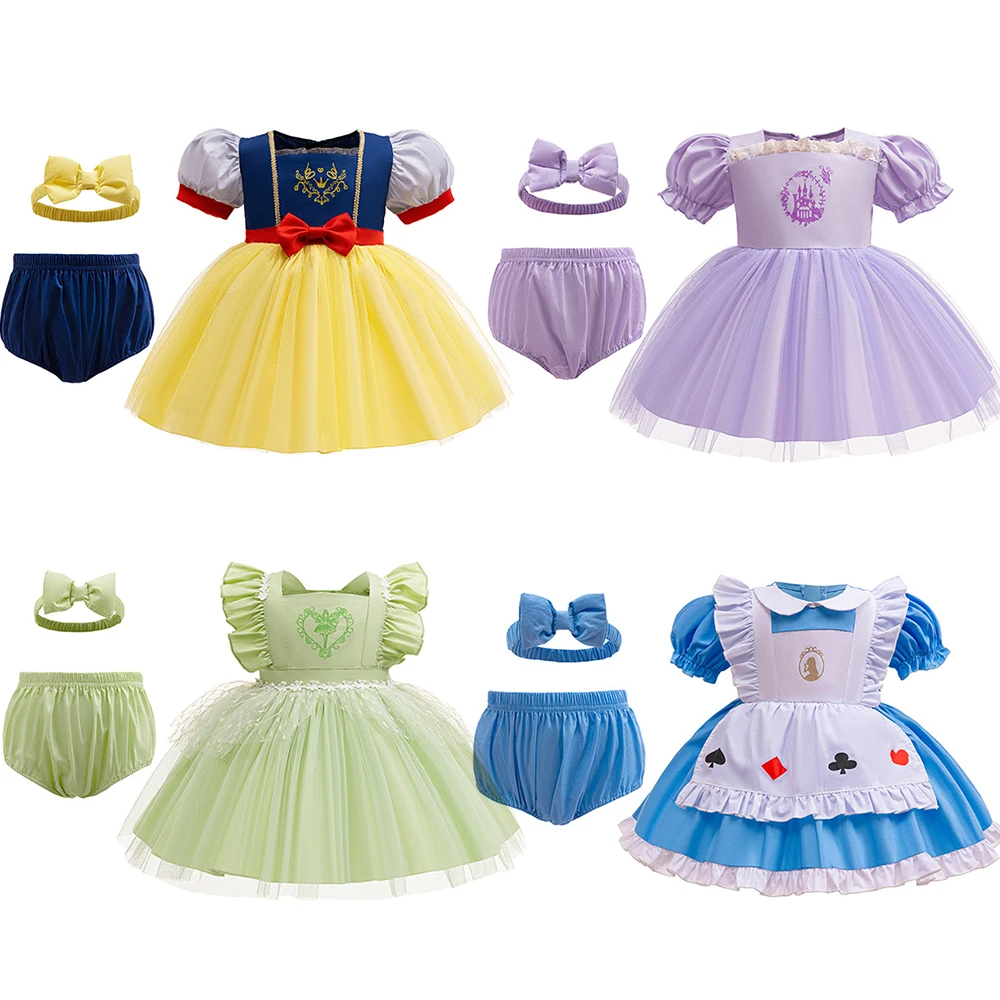 3PCS Romper Set for Toddler Baby Girl Snow Costume Infant Clothing Summer Tutu Dress Fancy Toddler Birthday Party Print Cartoon
3PCS Romper Set for Toddler Baby Girl Snow Costume Infant Clothing Summer Tutu Dress Fancy Toddler Birthday Party Print Cartoon