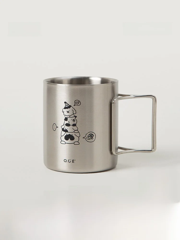 OCE Double Layer 304 Stainless Steel Cup with Handle Office Straight Drinking Milk Cup Breakfast Milk Cup
OCE Double Layer 304 Stainless Steel Cup with Handle Office Straight Drinking Milk Cup Breakfast Milk Cup