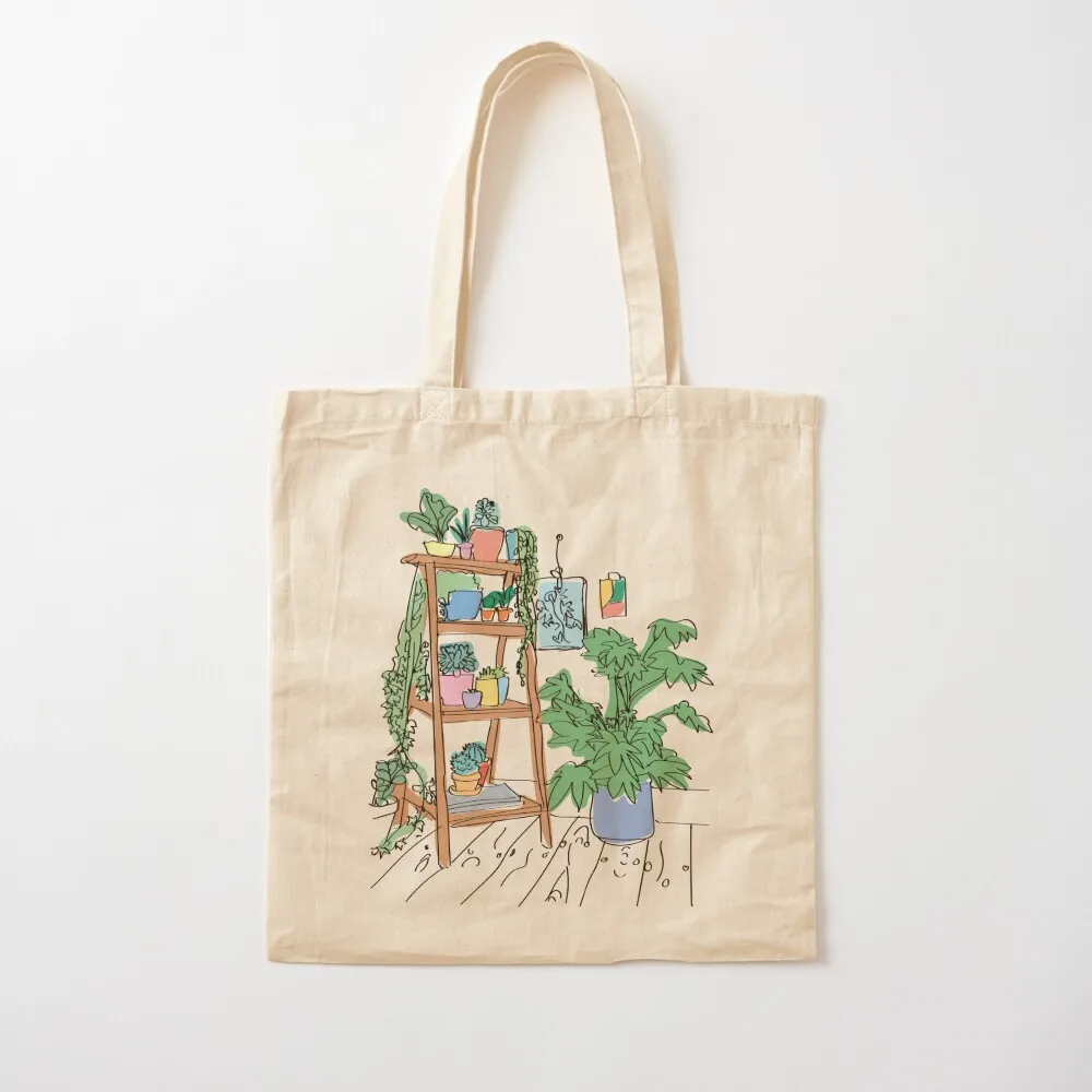 Apartment Plants Tote Bag shopper bags for women cute tote canvas bags shopping trolley Canvas
Apartment Plants Tote Bag shopper bags for women cute tote canvas bags shopping trolley Canvas