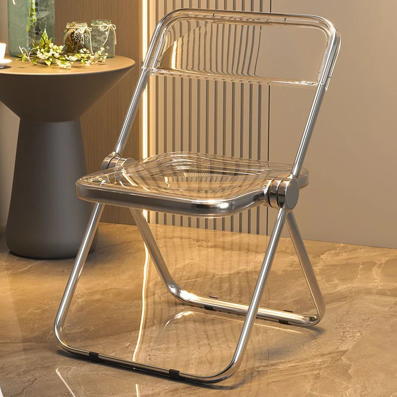 250kg Dining Chair Modern Simple Household Business Chair Transparent Chair Acrylic Folding Chair Foldable Chair Backrest Stool
250kg Dining Chair Modern Simple Household Business Chair Transparent Chair Acrylic Folding Chair Foldable Chair Backrest Stool