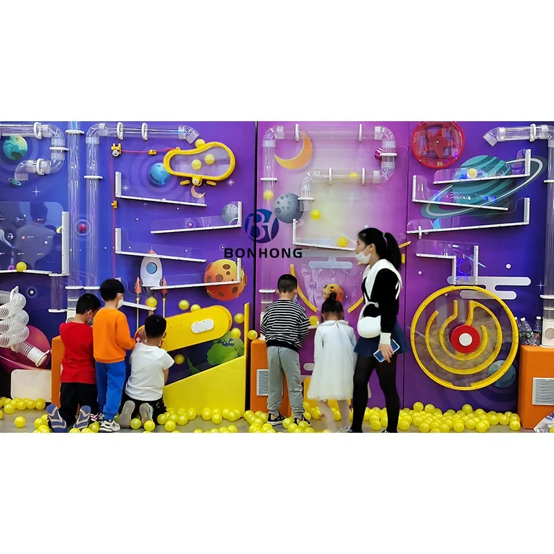 Высококачественное оборудование для игровой площадки Bonhong в помещении, сенсорная шариковая доска и настенная воздушная трубка для детей
Высококачественное оборудование для игровой площадки Bonhong в помещении, сенсорная шариковая доска и настенная воздушная трубка для детей