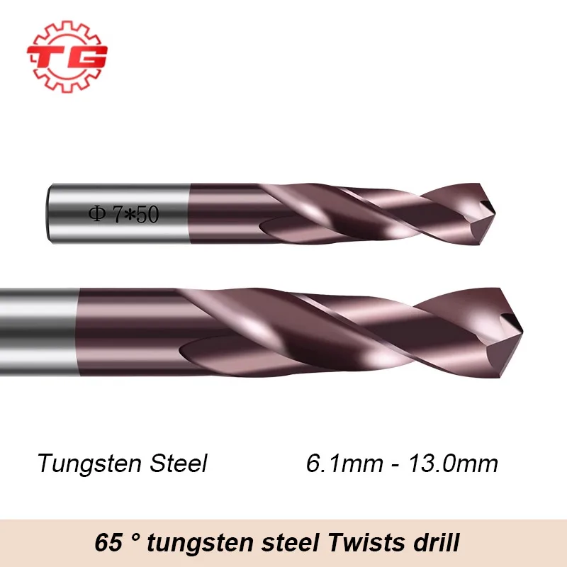 TG Drills Stainless Steel Processing 65° Tungsten Steel Hard Alloy 6.1-13.0 Twist Drill Bit Set Straight Shank
TG Drills Stainless Steel Processing 65° Tungsten Steel Hard Alloy 6.1-13.0 Twist Drill Bit Set Straight Shank