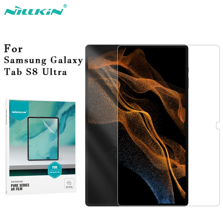 For Samsung Galaxy S9 Ultra Screen Protector NILLKIN Pure Vision Anti-blue light AR HD Film For Samsung Tab S8/S8 Plus/S8 ultra
For Samsung Galaxy S9 Ultra Screen Protector NILLKIN Pure Vision Anti-blue light AR HD Film For Samsung Tab S8/S8 Plus/S8 ultra