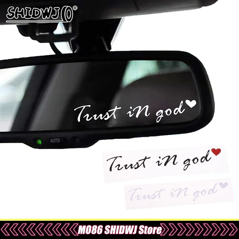 Доверьте в Бога, верьте в Бога, наклейки на зеркало заднего вида, наклейки с буквами Бога подходят для всех видов автомобилей и мотоциклов 
Доверьте в Бога, верьте в Бога, наклейки на зеркало заднего вида, наклейки с буквами Бога подходят для всех видов автомобилей и мотоциклов
