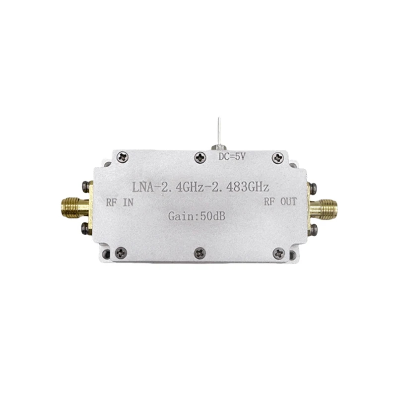 2.4GHz Gain 50dB Low Noise Amplifier | RF LNA for Image Transmission WIFI 2450MHz
2.4GHz Gain 50dB Low Noise Amplifier | RF LNA for Image Transmission WIFI 2450MHz