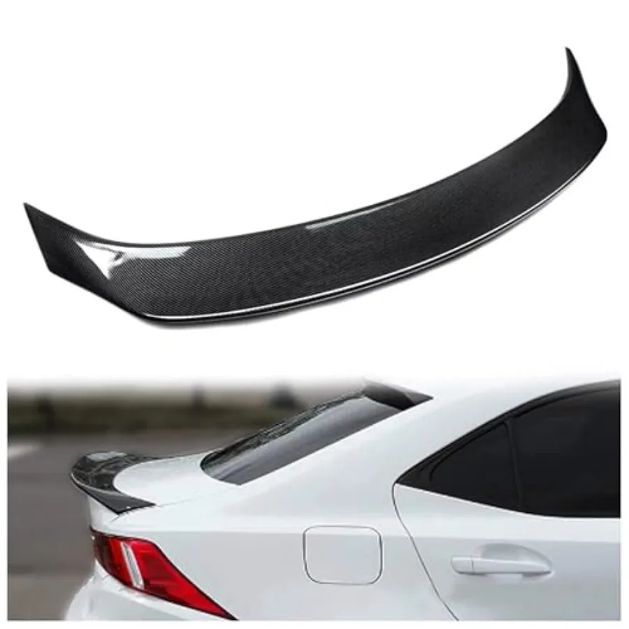 Rear Trunk Spoiler Wing Lid Compatible with 14-20 Lexus IS200T IS250 IS300 IS350 Carbon Fiber Style Durable Plastic Black
Rear Trunk Spoiler Wing Lid Compatible with 14-20 Lexus IS200T IS250 IS300 IS350 Carbon Fiber Style Durable Plastic Black