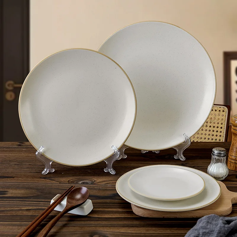 Creative Ceramic White Western Cuisine Steak Pasta Plate Round Kitchen Tableware Home Restaurant Fruit Breakfast Dessert Plate
Creative Ceramic White Western Cuisine Steak Pasta Plate Round Kitchen Tableware Home Restaurant Fruit Breakfast Dessert Plate