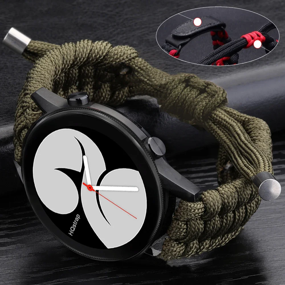 24mm 22mm 20mm Nylon Strap for Samsung Galaxy Watch 5 4 3 Watch Band for Huawei Watch Leather Clasp Rope Bracelet Universal Belt
24mm 22mm 20mm Nylon Strap for Samsung Galaxy Watch 5 4 3 Watch Band for Huawei Watch Leather Clasp Rope Bracelet Universal Belt