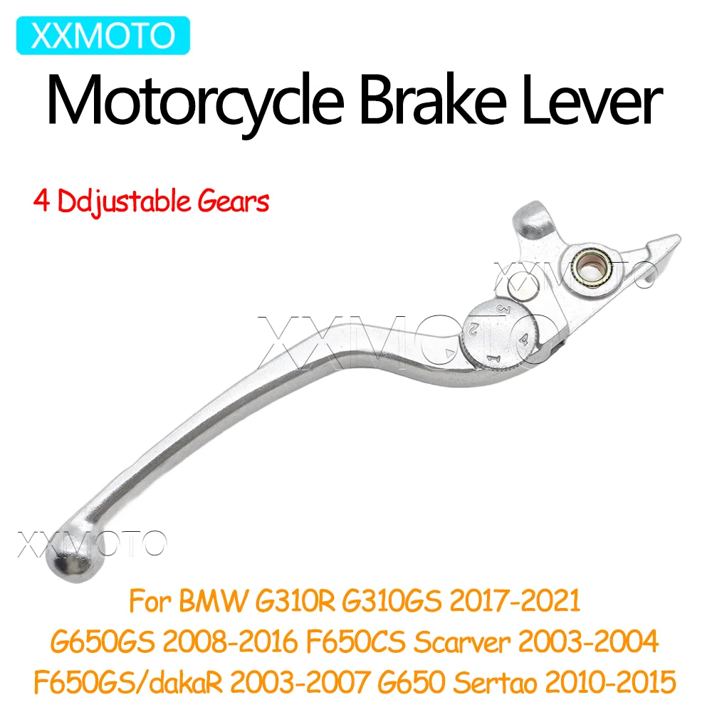 For BMW G310R G310GS 2017-2021 G650GS F650CS Scarver F650GS dakaR G650 Sertao G 310R 310GS 650GS F650CS Motorcycle Brake Lever
For BMW G310R G310GS 2017-2021 G650GS F650CS Scarver F650GS dakaR G650 Sertao G 310R 310GS 650GS F650CS Motorcycle Brake Lever