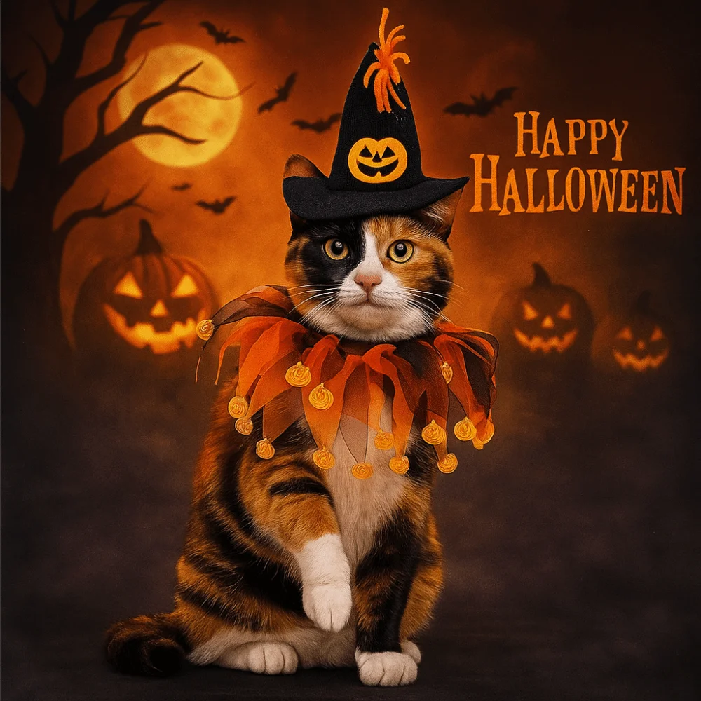 Kawaii Pumpkin Halloween Cat Costume Adjustable Cosplay Props Cat Collar Hat Set Scarf Spider Pet Halloween Supplies Dress Up
Kawaii Pumpkin Halloween Cat Costume Adjustable Cosplay Props Cat Collar Hat Set Scarf Spider Pet Halloween Supplies Dress Up