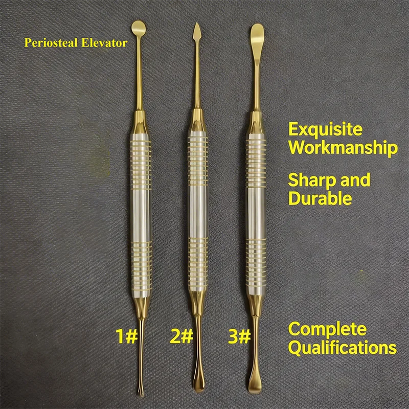Dental Periosteal Elevator and Flap Retractor Set — Oral Surgical Instruments
Dental Periosteal Elevator and Flap Retractor Set — Oral Surgical Instruments