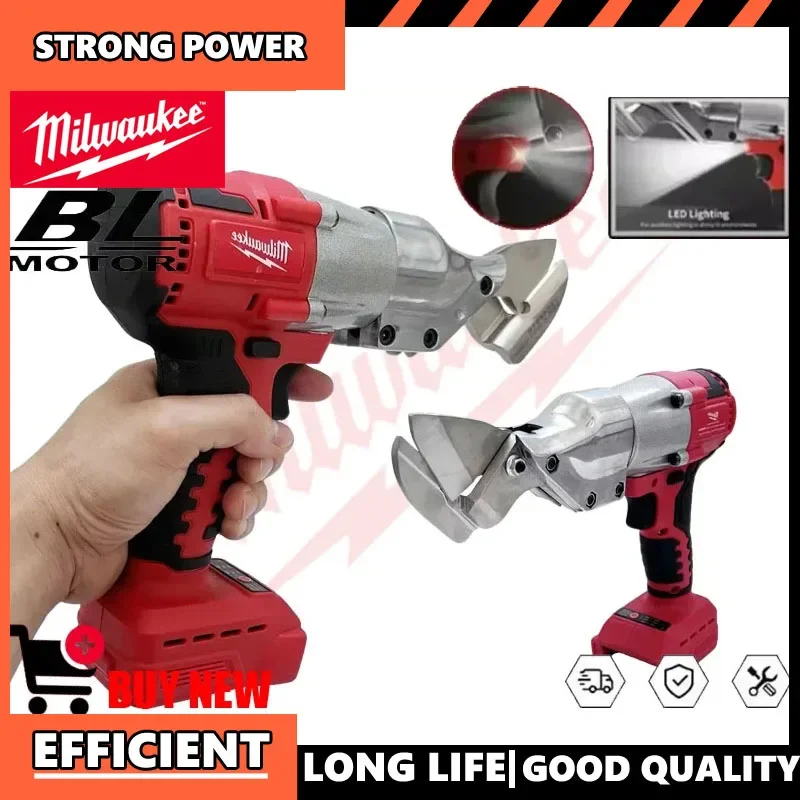 Аккумуляторные ножницы по металлу Milwaukee 400 Вт, бесщеточные, с 2 скоростями и LED-подсветкой, для работы от аккумулятора
Аккумуляторные ножницы по металлу Milwaukee 400 Вт, бесщеточные, с 2 скоростями и LED-подсветкой, для работы от аккумулятора