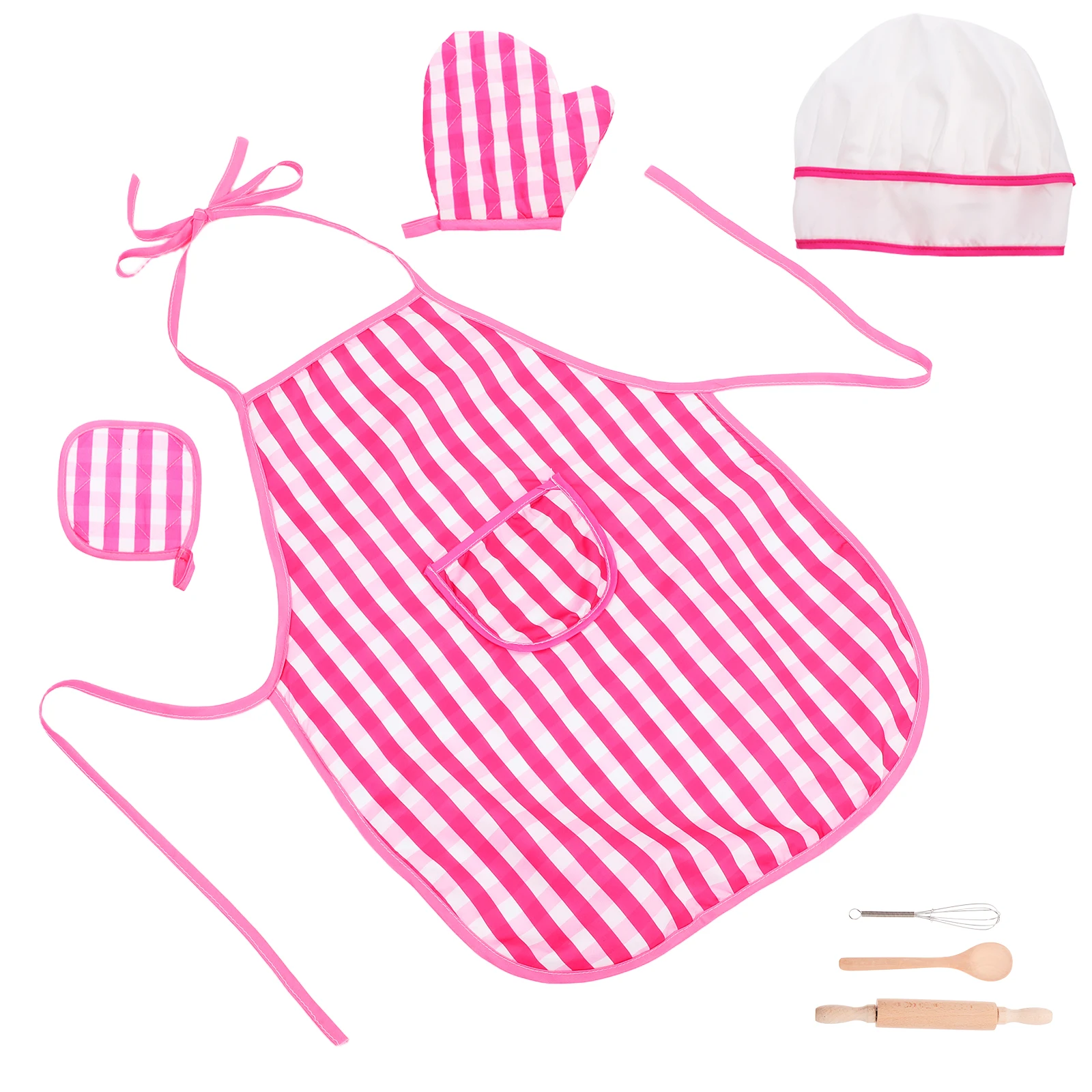 1 set 1 Set Kids Baking Set For Girls Children Apron Chef Hat Cooking Play Tools Party Favors Kitchen Utensils Supplies
1 set 1 Set Kids Baking Set For Girls Children Apron Chef Hat Cooking Play Tools Party Favors Kitchen Utensils Supplies