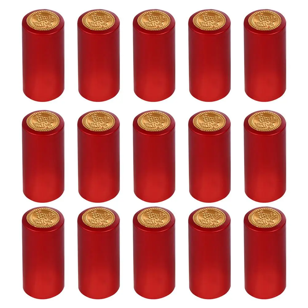 50pcs Bottle Sealing Film Heat Shrink Caps PVC Lids Red Color Supplies for Bottling Home Winery Bar Kitchen Pub
50pcs Bottle Sealing Film Heat Shrink Caps PVC Lids Red Color Supplies for Bottling Home Winery Bar Kitchen Pub