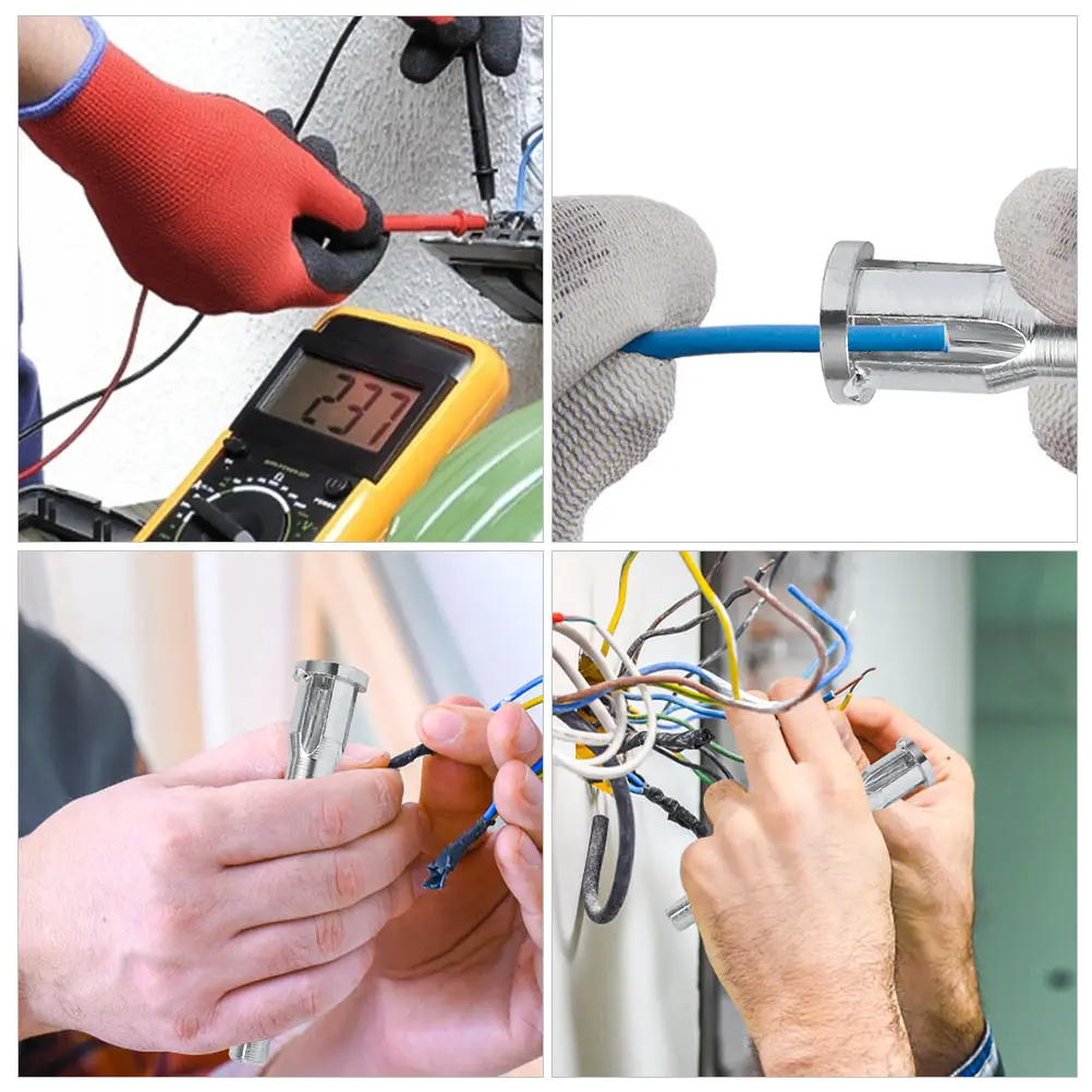 3Pcs Wire Stripping and Twisting Tools Power Drill Accessories Efficient Wiring Solutions for Electricians
3Pcs Wire Stripping and Twisting Tools Power Drill Accessories Efficient Wiring Solutions for Electricians