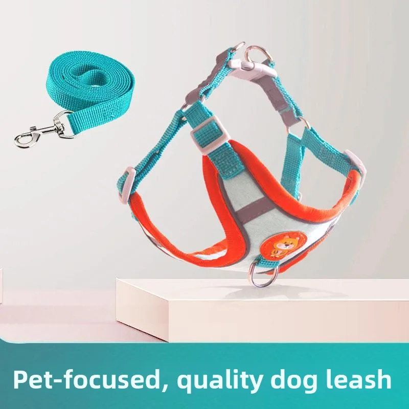 Pet Chest Harness Traction Rope Vest Type Small Medium Dog Leash Pet Supplies Cross-Border Adjustable Length Normal Specifica...
Pet Chest Harness Traction Rope Vest Type Small Medium Dog Leash Pet Supplies Cross-Border Adjustable Length Normal Specifica...