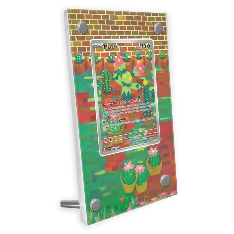 Anime Pokemon Ptcg Card Brick Sv9 Battle Partners Maractus Extended Artwork Protective Card Display Case Acrylic Display Rack
Anime Pokemon Ptcg Card Brick Sv9 Battle Partners Maractus Extended Artwork Protective Card Display Case Acrylic Display Rack