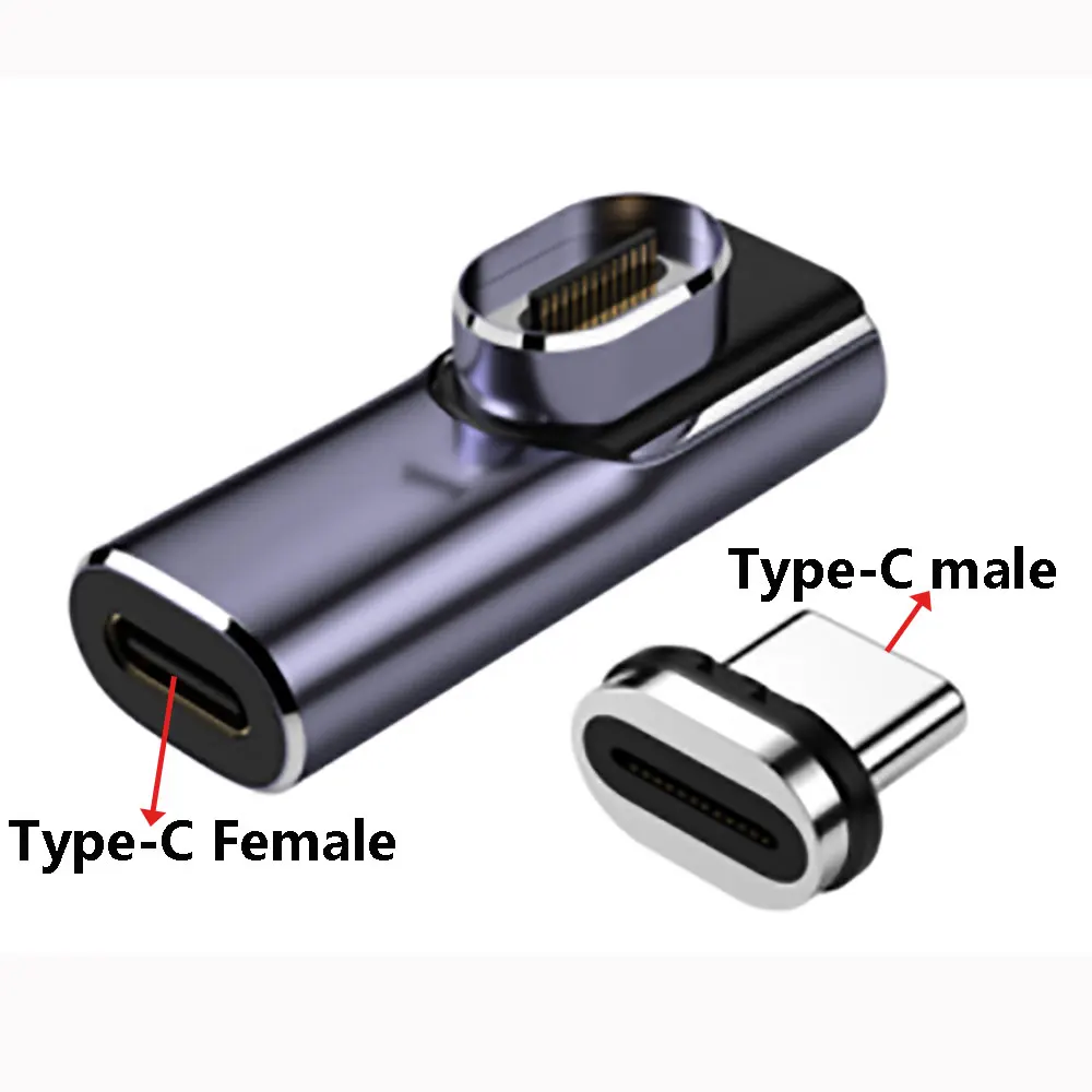 1Pcs USB C Converter Magnet Connector 40Gbps 8K@60Hz 100W Fast Charging USB4.0 Magnetic Type C Adapter Elbow
1Pcs USB C Converter Magnet Connector 40Gbps 8K@60Hz 100W Fast Charging USB4.0 Magnetic Type C Adapter Elbow